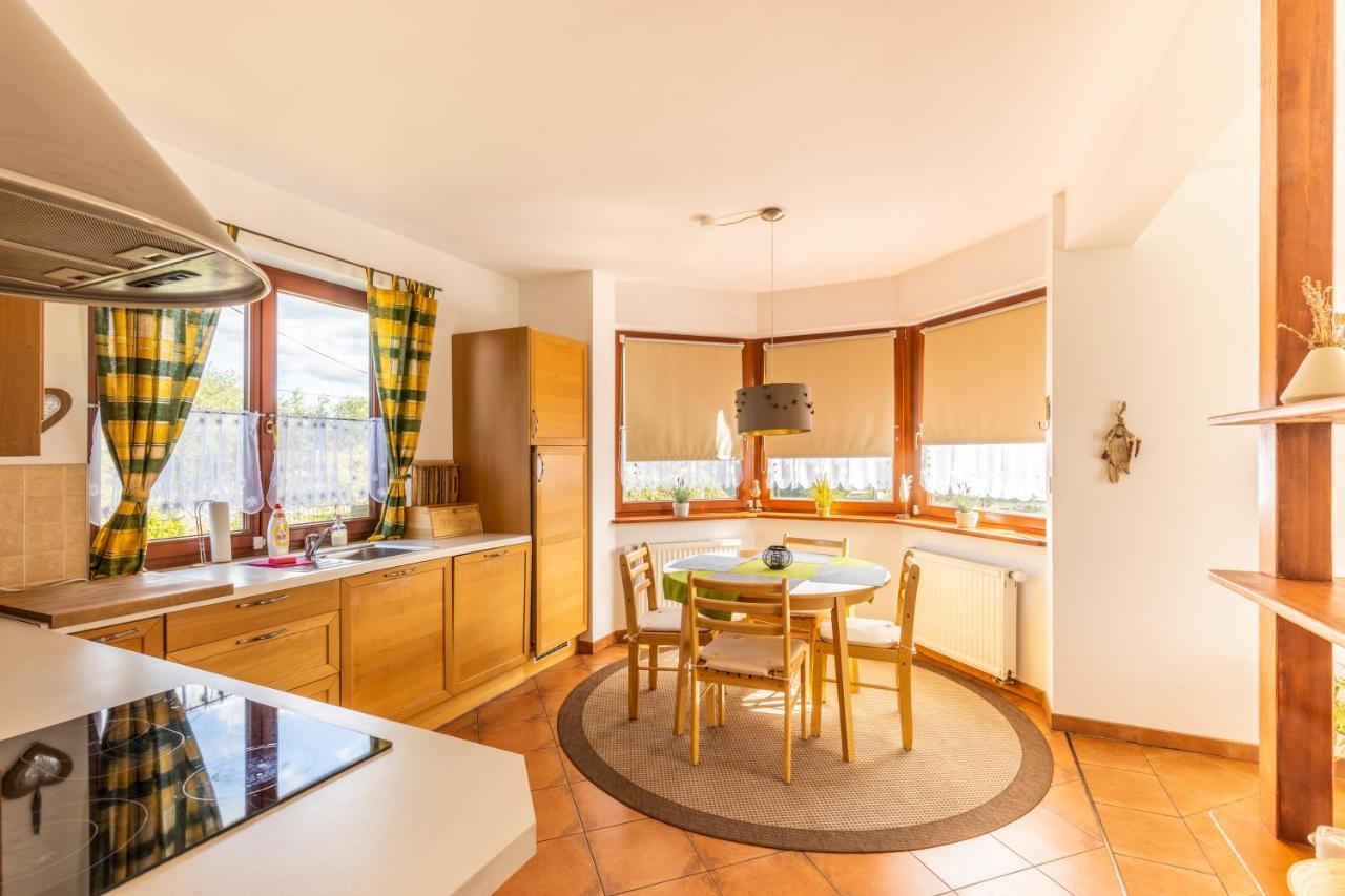 Landhaus Mit Garten シュチェチン エクステリア 写真