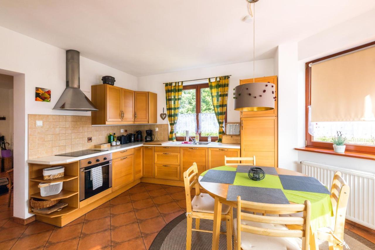 Landhaus Mit Garten シュチェチン エクステリア 写真